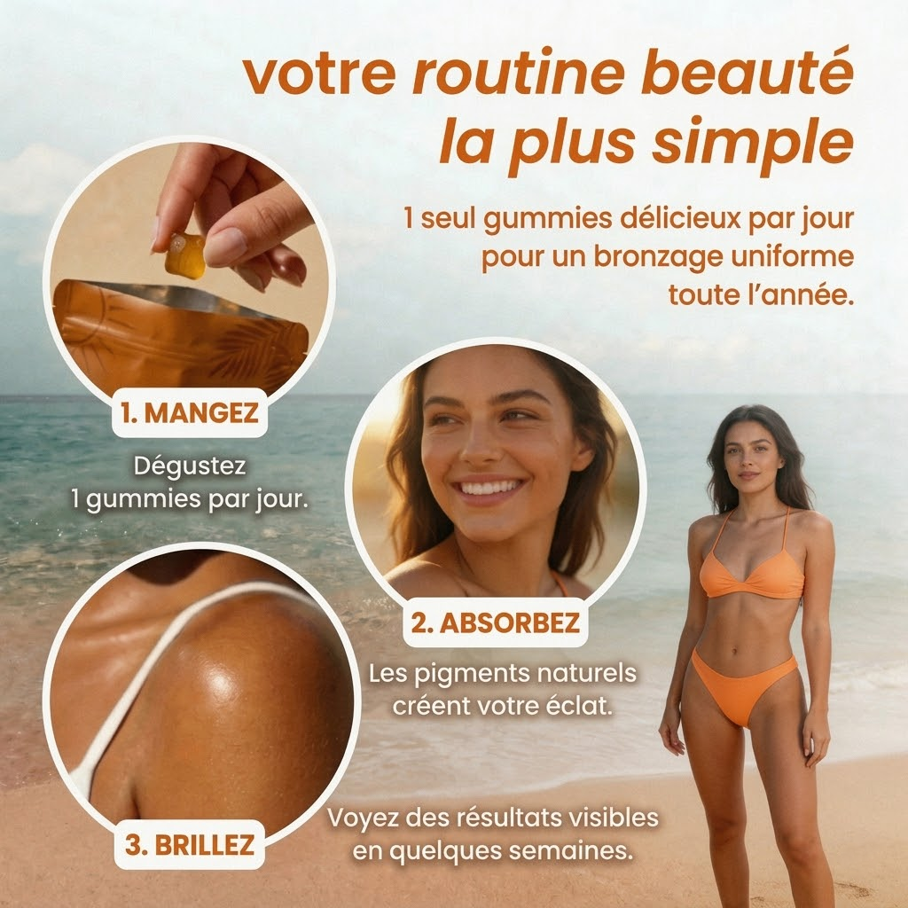 Gummies Autobronzants