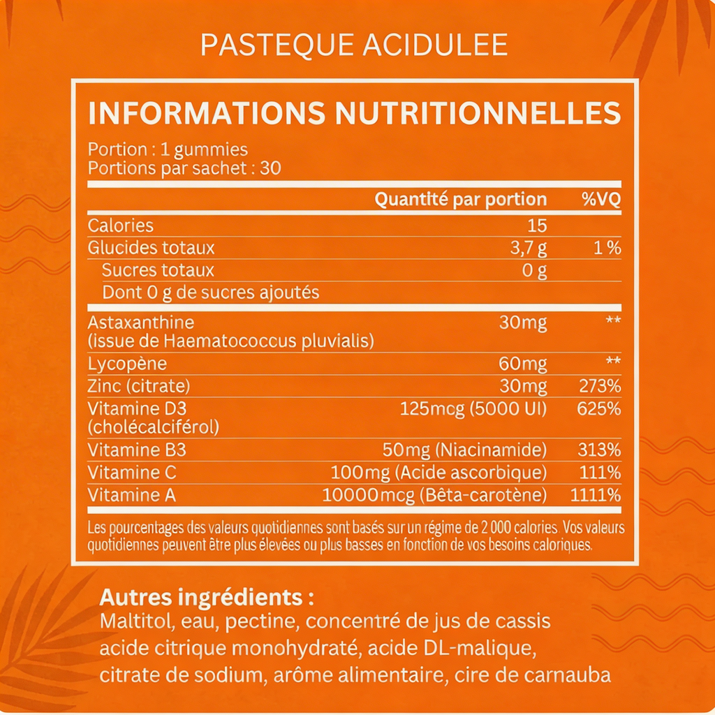 Gummies Autobronzants