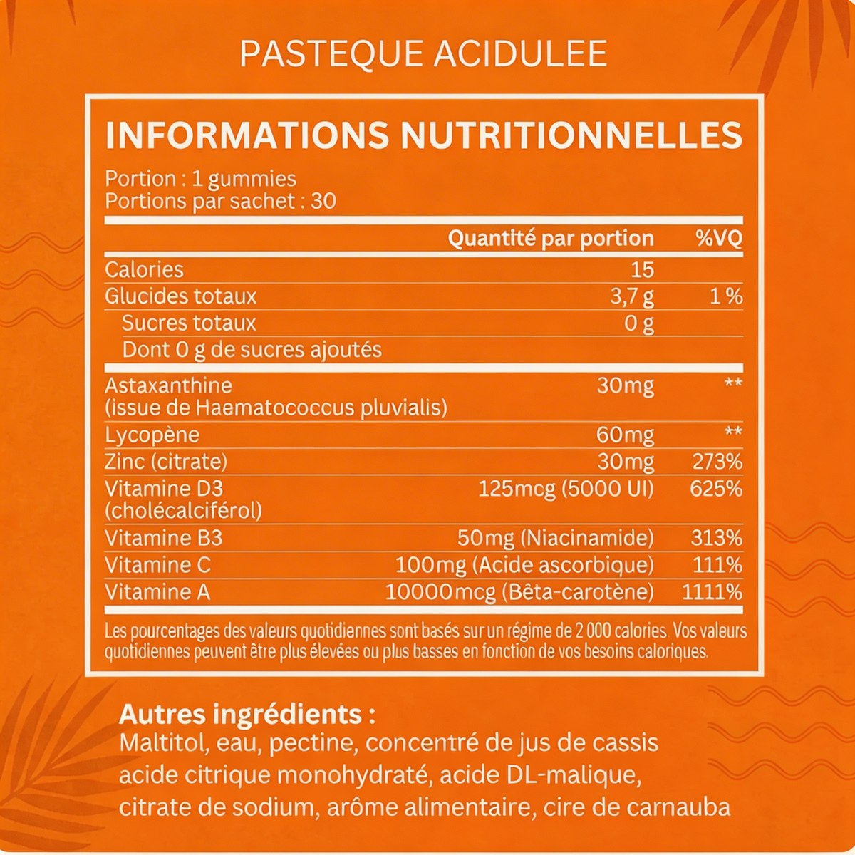 Gummies Autobronzants