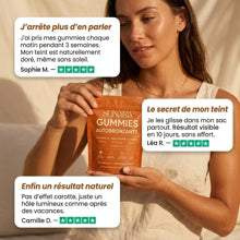 Gummies autobronzants Sunara - visuel de marque